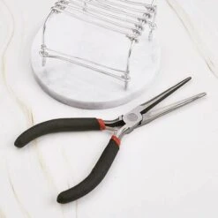 Pince Plate En Acier Trempé Au Carbone - 4.5inch - Pince à Long Bec - Pince Pour La Fabrication De Bijoux - Outil De Réparation Pratique, 11 Pince Plate En Acier Trempé Au Carbone - 4.5inch - Pince à Long Bec - Pince Pour La Fabrication De Bijoux - Outil De Réparation Pratique, -Pro Outils Soldes Magasin 100345470 5