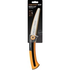 Fiskars Scie Rétractable Pour Panneaux Et Planches De Bois, Denture Fine, Longueur De Lame: 16 Cm, Lame Rétractable, Lame En Acier Inoxydable, Noir/Orange, Xtract, SW72, 1000612 -Pro Outils Soldes Magasin 10641595 3