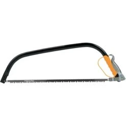 Fiskars Scie à Bûches Pour Bois Vert, Lame Fixe, Longueur: 70 Cm (24), Protège-lame En Plastique Inclus, Acier Haute Qualité, Noir/Orange, SW31, 1000615