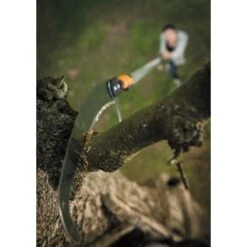 Fiskars Scie à élaguer Pour Manche Télescopique QuikFit, Tête D'outil, Longueur: 55 Cm, Lame En Acier Trempé, Noir/Orange, QuikFit, 1000691 -Pro Outils Soldes Magasin 10641619 3