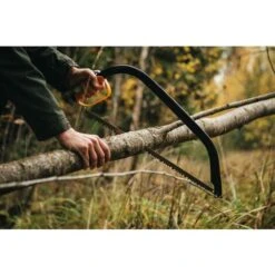 Fiskars Scie à Bûches Pour Bois Vert, Lame Fixe, Longueur: 62 Cm (21), Protège-lame En Plastique Inclus, Acier Haute Qualité, Noir/Orange, SW30, 1001621 -Pro Outils Soldes Magasin 10641644 3