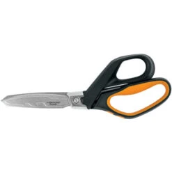 Fiskars Ciseaux Tâches Difficiles 26cm, Convient à La Coupe Des Matérieux Isolants, Le Carton, Les Tuyaux, Mécanisme De Réduction D'effort, PowerArc, 1027205
