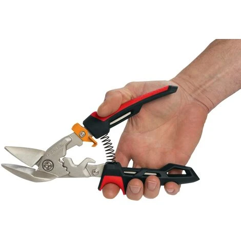 Fiskars Cisaille Type Aviation Coupe à Gauche Lame Offset 38,1mm, PowerGear, 1027211 4 Fiskars Cisaille Type Aviation Coupe à Gauche Lame Offset 38,1mm, PowerGear, 1027211 - Image 2