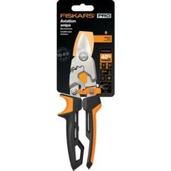 Fiskars Cisaille Type Aviation Coupe Droite Lame Bulldog 38,1mm, PowerGear, 1027212 -Pro Outils Soldes Magasin 10641735 4