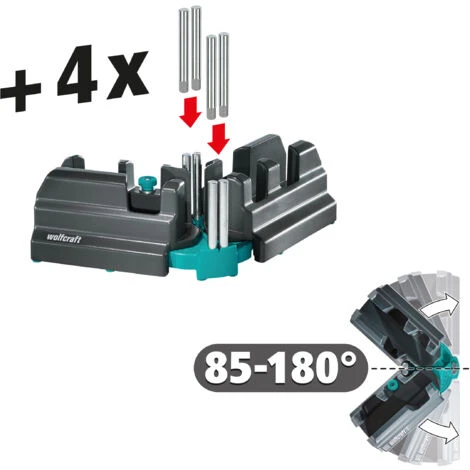 Wolfcraft 6948000 Boîte à Onglet X725391 5 Wolfcraft 6948000 Boîte à Onglet X725391 - Image 3