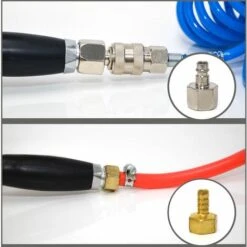 Pistolet à Crépir Pneumatique 4 Jets Pulvérisateur Pour Enduire Le Mur -Pro Outils Soldes Magasin 12736523 3