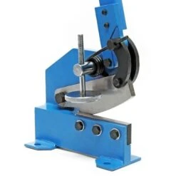 Cisaille à Levier De 125 Mm Découpe De Tôle Métal Acier Rond Plat Machine Manuelle Atelier