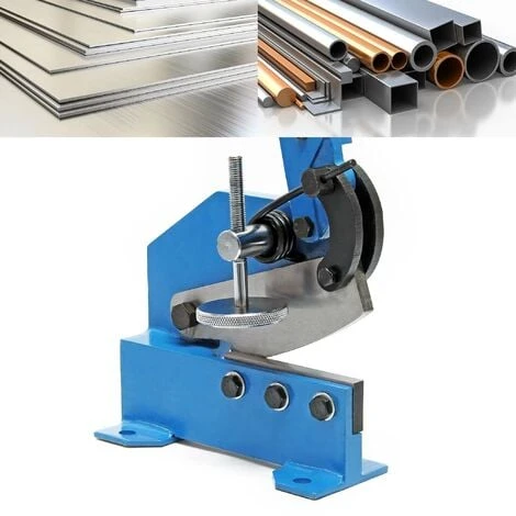 Cisaille à Levier De 125 Mm Découpe De Tôle Métal Acier Rond Plat Machine Manuelle Atelier 4 Cisaille à Levier De 125 Mm Découpe De Tôle Métal Acier Rond Plat Machine Manuelle Atelier - Image 2