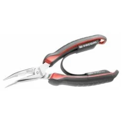 FACOM - Pince Demi-ronde Bec Court Coudé 160mm - 195A.16CPE