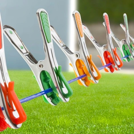 Pinces à Linge X24 Inox Incassables Révolution Avec Crochets Clips De Suspension 5 Pinces à Linge X24 Inox Incassables Révolution Avec Crochets Clips De Suspension - Image 3