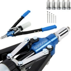 Pince à Riveter Avec 5 Rivets, Clé à Rivet Et Récipient De Collecte 9 Pince à Riveter Avec 5 Rivets, Clé à Rivet Et Récipient De Collecte -Pro Outils Soldes Magasin 18476382 3