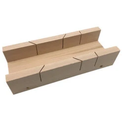 Boîte De Coupe à Onglet 45 Et 90° De L. 250 X L. 100 X Ht. 55 Mm En Bois D'hêtre - Diamwood Platinum