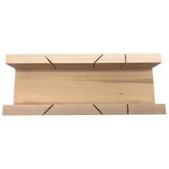 Boîte De Coupe à Onglet 45 Et 90° De L. 250 X L. 100 X Ht. 55 Mm En Bois D'hêtre - Diamwood Platinum -Pro Outils Soldes Magasin 20094681 3