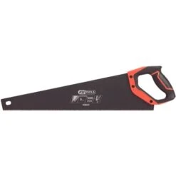 Ks Tools Scie Egoine Travaux Courant 500mm 3 Angles De Coupe 9TPI Poignée Bi-matière