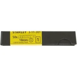 Lames De Cutter - 18 Mm - 50 Pièces - STANLEY, 3-11-301 -Pro Outils Soldes Magasin 24134536 3