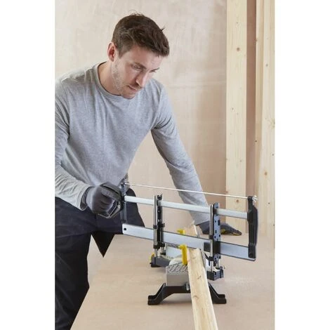 Scie à Onglet Articulée - Scie à Dos 560 Mm - Boîte à Onglet Métallique - STANLEY, 1-20-800 5 Scie à Onglet Articulée - Scie à Dos 560 Mm - Boîte à Onglet Métallique - STANLEY, 1-20-800 - Image 3