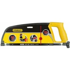 Scie à Métaux OPP - 1 Lame Carbone 300 Mm 10 Dents/cm - STANLEY, 1-15-122 -Pro Outils Soldes Magasin 24134558 2