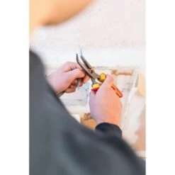 Pince à Becs 1/2 Ronds Longs Coudés - 200 Mm - Isolée 1000V - Tête Chromée Et Inoxydable - STANLEY, 0-84-008 -Pro Outils Soldes Magasin 24134590 4