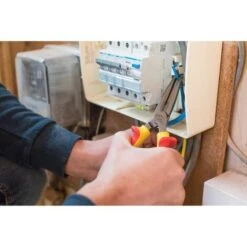 Pince à Becs 1/2 Ronds Longs Coudés - 200 Mm - Isolée 1000V - Tête Chromée Et Inoxydable - STANLEY, 0-84-008 -Pro Outils Soldes Magasin 24134590 5