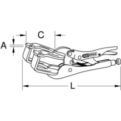 Ks Tools Pinces étaux En U Pour Soudures 0-45 Mm 11 Ks Tools Pinces étaux En U Pour Soudures 0-45 Mm -Pro Outils Soldes Magasin 26439062 5