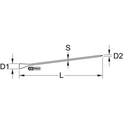 Ks Tools Barres à Mine Tahitiennes 1600 Mm -Pro Outils Soldes Magasin 26448616 2