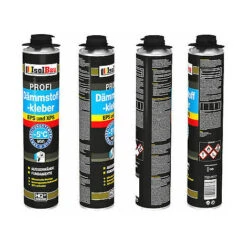 Isolbau Adhésif D'isolation Mousse Adhésive 3 X 750 Ml Adhésif De Périmètre EPS XPS Haute Qualité -Pro Outils Soldes Magasin 27165379 3