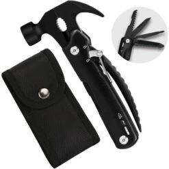 Outil De Survie 12 En 1 Marteau Multifonction Avec Marteau, Ouvre-bouteille, Coupe-vin, Tournevis, Pince, Décapsuleur, Serrure De Sécurité, Cadeau D'anniversaire Pour Homme/papa/mari