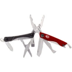 Outil Multifonction Gerber Avec 12 fonctions, Dime Pocket Multi-tool, Rouge, 31-003622