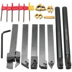 7 Set 12mm Shank 45HRC Tour Boring Bar Turning Tool Holder Set Avec Carbure 10 7 Set 12mm Shank 45HRC Tour Boring Bar Turning Tool Holder Set Avec Carbure -Pro Outils Soldes Magasin 29753111 4