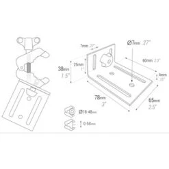 Pince Multiclamp Base Réglable Etai 3 ème Main -Pro Outils Soldes Magasin 33875753 3