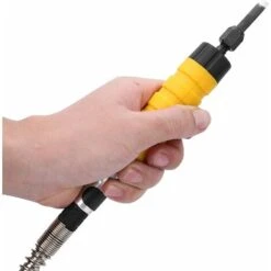 Kit De Machine &agrave Arbre Flexible Suspendu Pour Le Travail Du Bois Avec 5 Conseils De Sculpture Cl&eacute Ciseau &eacutelectrique &agrave Arbre Flexible