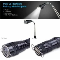 ABXKZ Outil De Ramassage Magnétique Télescopique Avec Lumière LED: Lampe De Poche Télescopique Flexible Avec Aimant De Ramassage à Aimant Mécanique, Gadgets Uniques D'outil De Récupération Extensible 11 ABXKZ Outil De Ramassage Magnétique Télescopique Avec Lumière LED: Lampe De Poche Télescopique Flexible Avec Aimant De Ramassage à Aimant Mécanique, Gadgets Uniques D'outil De Récupération Extensible -Pro Outils Soldes Magasin 37005750 5