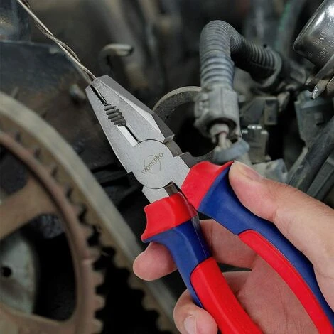 WORKPRO Jeu De Pinces De Qualité Pour Réparation Domestique Ou Utilisation Du Travail - 4 Pièces 7 WORKPRO Jeu De Pinces De Qualité Pour Réparation Domestique Ou Utilisation Du Travail - 4 Pièces - Image 5