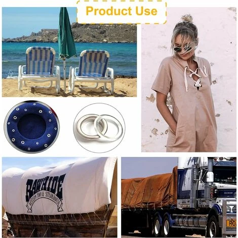 Pince à Oeillets Avec 10 Mm Oeillets, Pince Illets Bache,Poinçonneuse à Illet Pour Perforer, Pince Perforeuse Pour Ceintures En Cuir, Bâches De Bannières, Tissus, Vêtements,Travaux Manuels 7 Pince à Oeillets Avec 10 Mm Oeillets, Pince Illets Bache,Poinçonneuse à Illet Pour Perforer, Pince Perforeuse Pour Ceintures En Cuir, Bâches De Bannières, Tissus, Vêtements,Travaux Manuels - Image 5