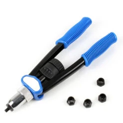 XPOtool Pince à Riveter Jeu 5 Mandrins 150 Écrous à Sertir M5/M6/M8/M10/M12 30 Pcs. Chaque Riveteuse -Pro Outils Soldes Magasin 39897855 3