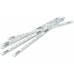 STANLEY - 5 Lames De Scies à Métaux Lion - 0-15-801 - Flexible Lion 8-10-12 Dents/cm
