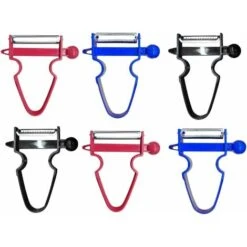 Éplucheur De Légumes Multifunction Irisfr, 6 Pièces Magic Trio Peelers, Pour Éplucher Les Pommes De Terre, Les Fruits Et Les Concombres(Rouge, Noir, Bleu)