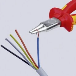 Knipex 22 06 160 VDE Pince à Bouts Ronds Droite 160 Mm