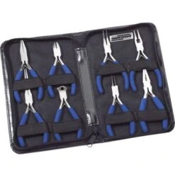 Jeu De Pinces Pour Lélectronique Et La Mécanique De Précision 8 Pièces Brüder Mannesmann M10808