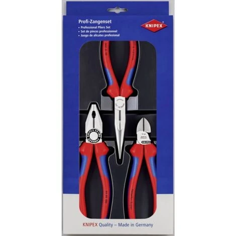 Knipex 00 20 11 Pour Latelier Jeu De Pinces 3 Pièces 4 Knipex 00 20 11 Pour Latelier Jeu De Pinces 3 Pièces - Image 2