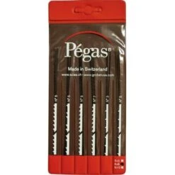Set Lames Scie à Chantourner 6 Pcs Pegas PS906x6DI