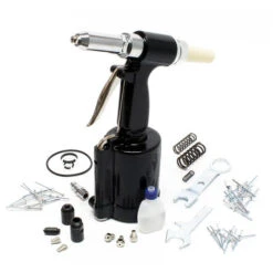 Riveteuse Pince à Rivets à Air Comprimé 2,4 - 4,8 Mm Riveteuse Pneumatique Pour Rivets Aveugles Kit -Pro Outils Soldes Magasin 4634973 4