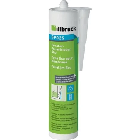 SP025 Colle Pour Support Légèrement Humide 310ml Illbruck (Par 12) 3 SP025 Colle Pour Support Légèrement Humide 310ml Illbruck (Par 12)