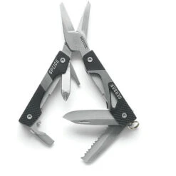 Outil Multifonction Gerber Avec Cisaille, 8 fonctions, Splice Pocket Tool, Aluminium/acier Inoxydable, Noir, 31-000013