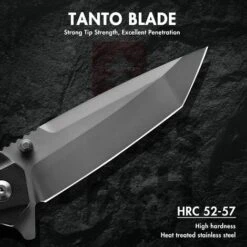 Swiss+Tech Couteau De Poche Multifonction Avec Lame Tanto, Clip, Brise-verre, Coupe-corde, Couteau Pliant Parfait Pour Chasse, Survie En Camping, Randonnée, Urgence Et Usage Domestique -Pro Outils Soldes Magasin 52508923 3