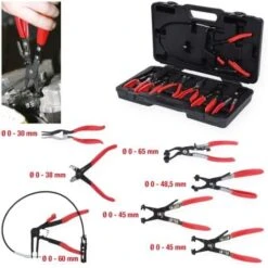 KS TOOLS Jeu Pinces Spéciales à Colliers, 7pcs -Pro Outils Soldes Magasin 52508924 4