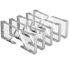 Pince Nappe Inoxydable, 10 Pièces Pinces Pour Nappe De Table, Pince Nappe Clip Exterieur Ajustable, Attache Nappe Jardin Pour Cuisine Bureau Restaurant Pique-Nique Mariage Fête,Fontainebleau