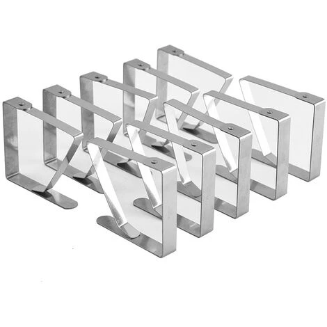 Pince Nappe Inoxydable, 10 Pièces Pinces Pour Nappe De Table, Pince Nappe Clip Exterieur Ajustable, Attache Nappe Jardin Pour Cuisine Bureau Restaurant Pique-Nique Mariage Fête,Fontainebleau 3 Pince Nappe Inoxydable, 10 Pièces Pinces Pour Nappe De Table, Pince Nappe Clip Exterieur Ajustable, Attache Nappe Jardin Pour Cuisine Bureau Restaurant Pique-Nique Mariage Fête,Fontainebleau