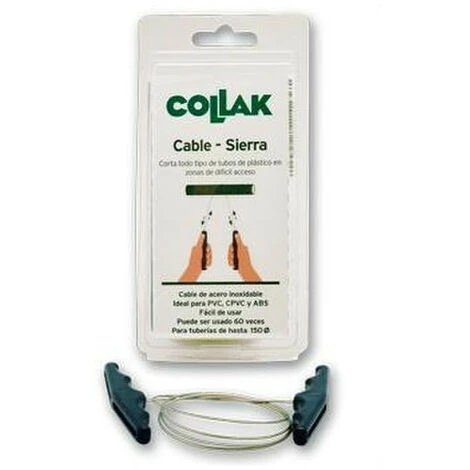 Scie à Câble En Acier Pour Couper Les Tuyaux En Plastique 90cm - COLLAK 3 Scie à Câble En Acier Pour Couper Les Tuyaux En Plastique 90cm - COLLAK