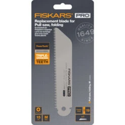 Fiskars Lame De Rechange Scie Pliante à Coupe Tirante 150mm 19tpi